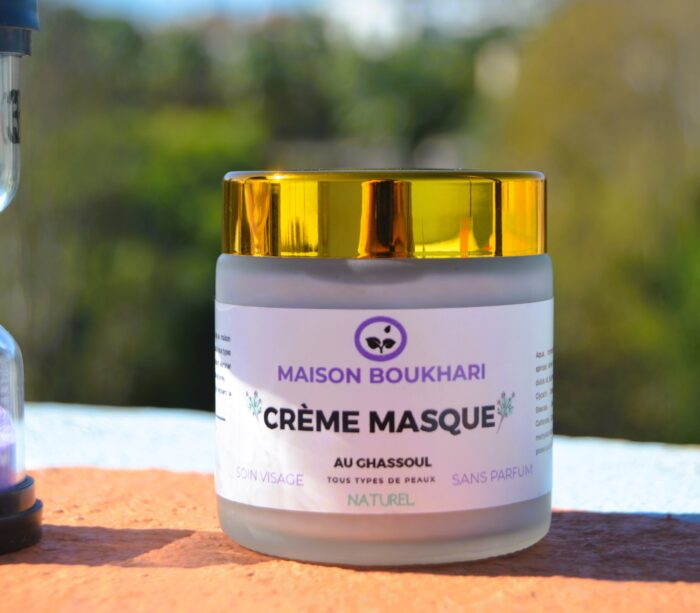 crème masque au ghassoul