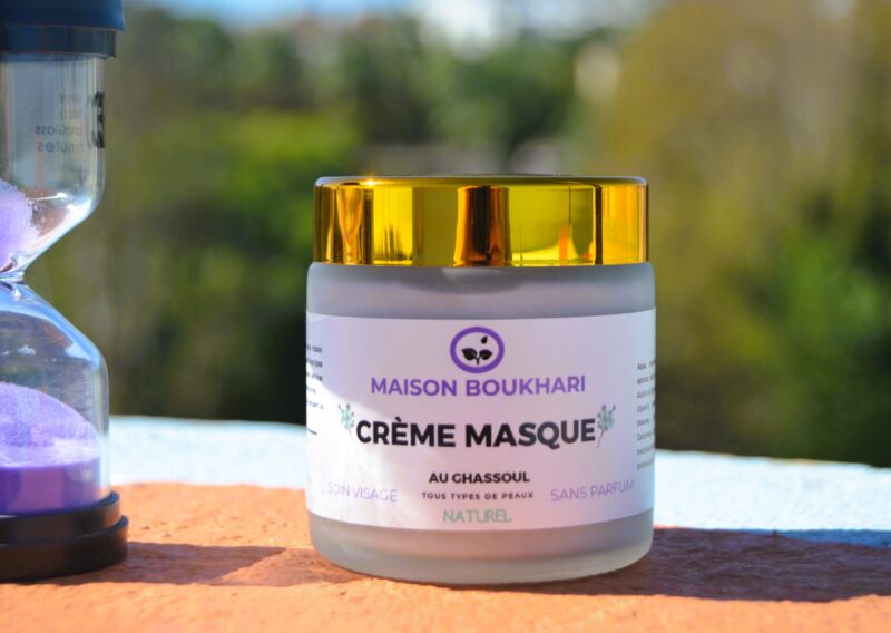 crème masque au ghassoul