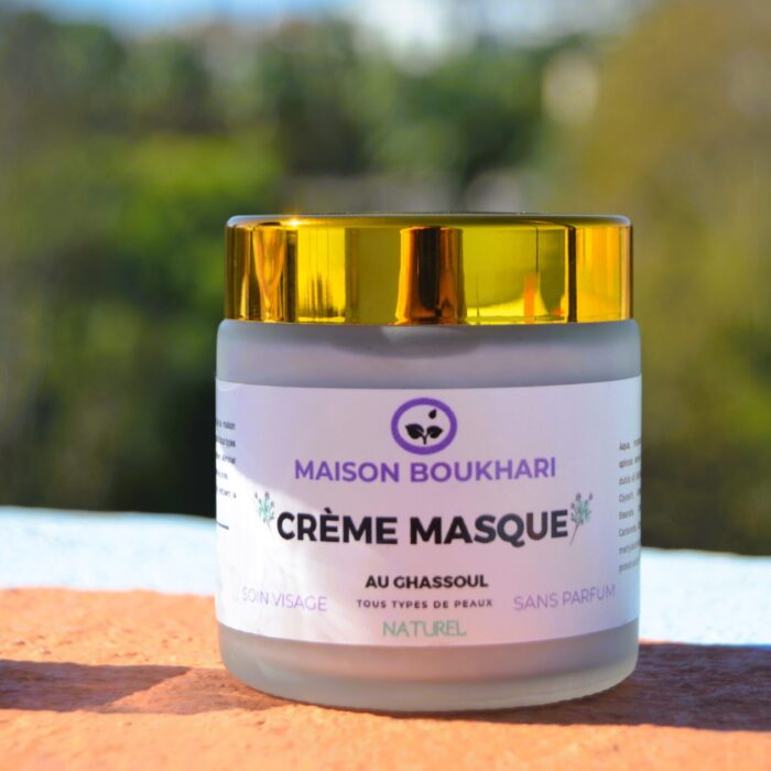 crème masque au ghassoul