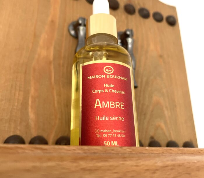 huile sèche à l'ambre 50ml